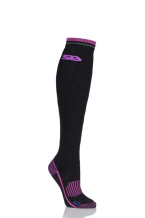 Ladies 1 Pair Storm Bloc with BlueGuard Equestrian Long Wool Blend Socks