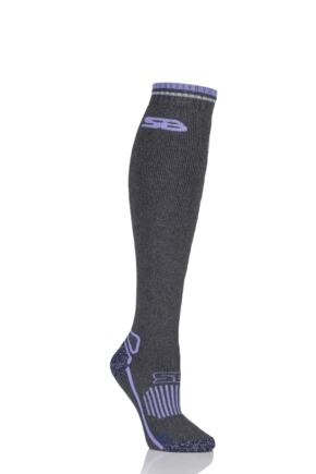 Ladies 1 Pair Storm Bloc with BlueGuard Equestrian Long Wool Blend Socks