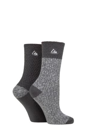 Ladies 2 Pair Storm Bloc Soft Poly Boot Socks