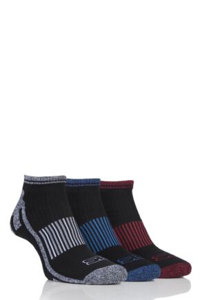 Mens 3 Pair Storm Bloc Trainer Socks