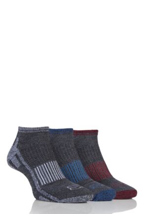Mens 3 Pair Storm Bloc Trainer Socks