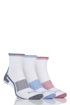 Mens 3 Pair Storm Bloc Ankle Socks