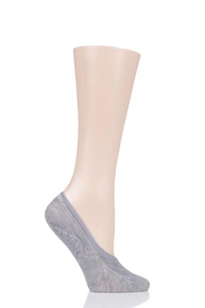 Ladies 1 Pair Thought Bamboo and Organic Cotton No Show Socks