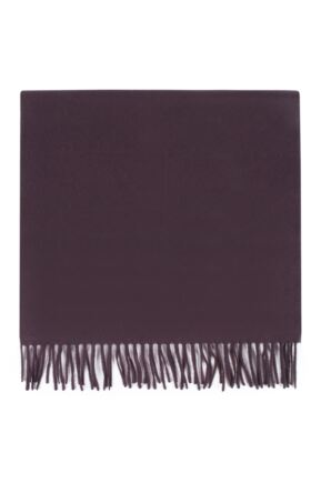 Mens and Ladies Great & British Knitwear Made In Scotland 100% Cashmere Plain Scarf with Sheen