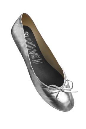 Ladies 1 Pair Rollasole Rollable After Party Shoes to Keep in Your Handbag