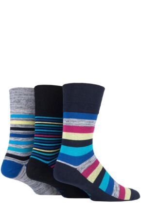 Mens Gentle Grip® Cotton Sock Shop Socks UK 6-11 Jacquard Design 3-6-12 Pairs