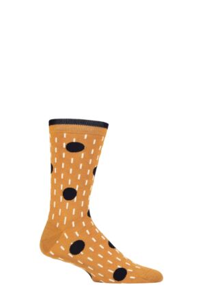 Mens 1 Pair Thought Leroy Bamboo Spot Socks