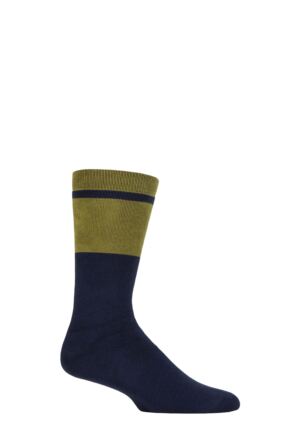 Mens 1 Pair Thought Gordon Organic Cotton Walker Socks Lichen Green 7-11