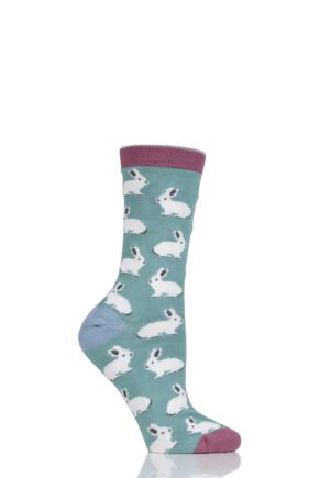 Ladies 1 Pair Thought Rabbit Bamboo and Organic Cotton Socks
