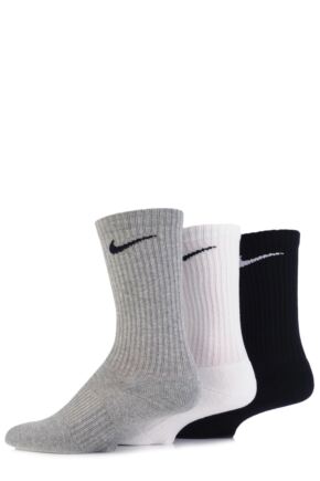 NIKE LIGHT WEIGHT DRI-FIT TRAINING CREW SOCKS