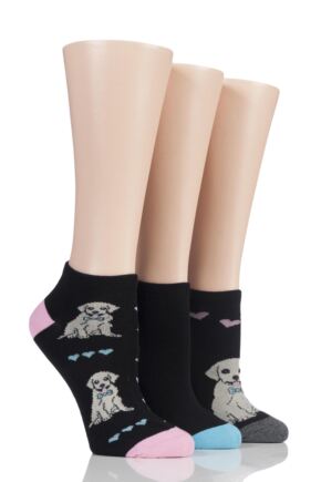 SockShop Just For Fun Puppy Cotton Secret Socks