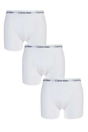 Mens 3 Pack Calvin Klein Cotton Stretch Trunks