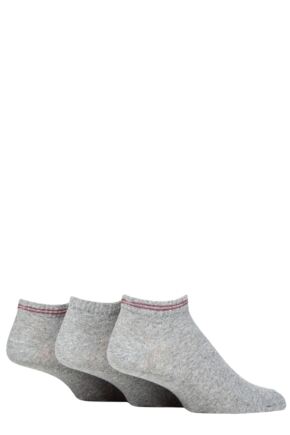 Mens 3 Pair SOCKSHOP TORE 100% Recycled Fashion Cotton Sports Trainer Socks