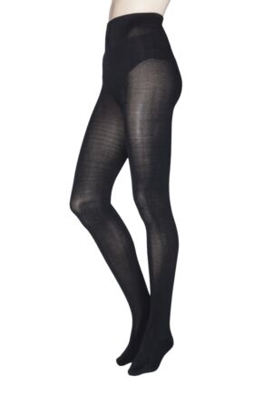 Ladies 1 Pair Thought Elgin Bamboo and Recycled Polyester Plain Tights