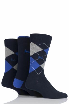 Mens 3 Pair Pringle 12-14 Big Foot Socks for Larger Feet