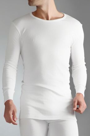 Mens SockShop Heat Holders Long Sleeved Thermal Vest
