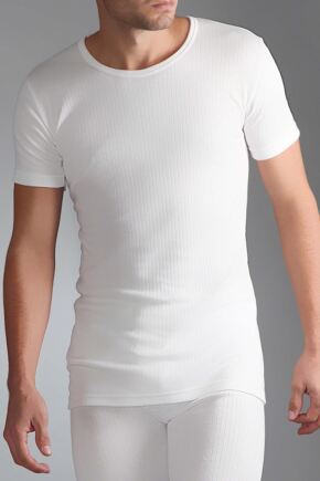 Socks Uwear Mens Thermal Short Sleeve T Shirt Vest Underwear