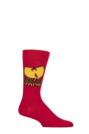 SOCKSHOP Music Collection 1 Pair Wu-Tang Clan Cotton Socks Wu-Tang  One Size