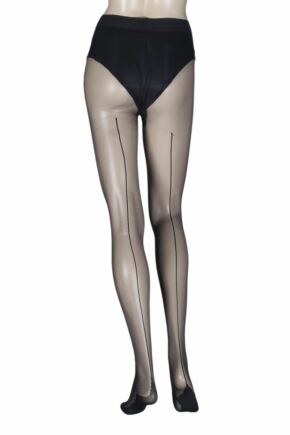 Ladies 1 Pair Calvin Klein Ultimate Sexy Sheer Back Seam Tights