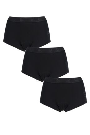 Ladies 3 Pack SueMe Beech Shorties Beech Tree Pulp Knickers