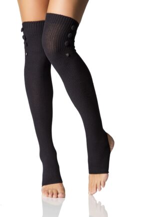 Ladies 1 Pair ToeSox Dance and Yoga Legwarmers