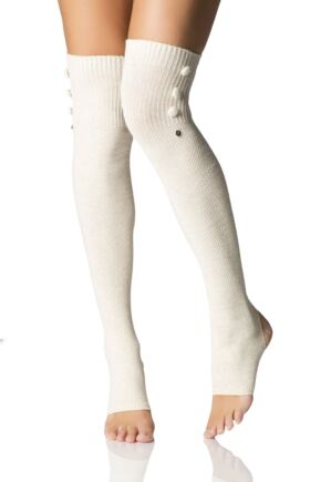 Ladies 1 Pair ToeSox Dance and Yoga Legwarmers