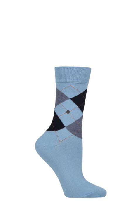 Burlington Everyday dames invisible sokken (2-pack), katoen, wit