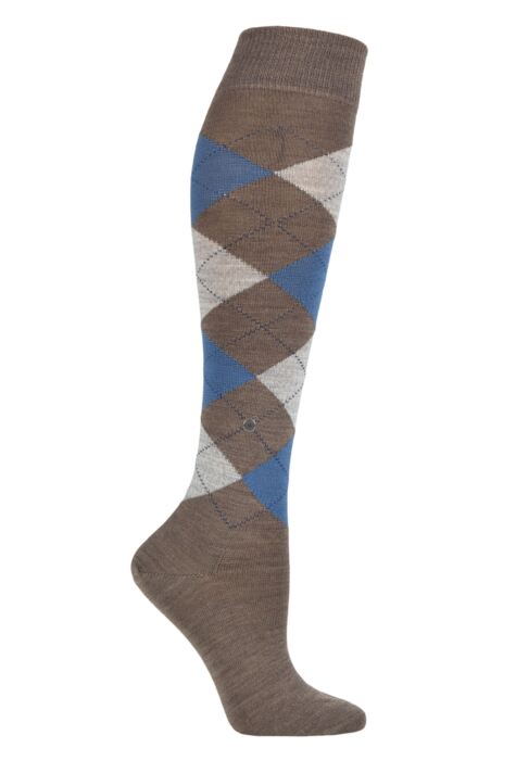 Burlington Women's Whitby W Kh Warm Soft Long Patterned 1 Pair - View #5