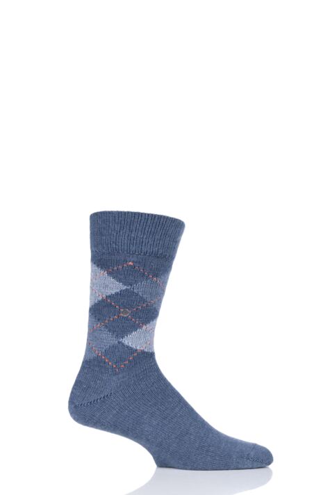 mens purple argyle socks