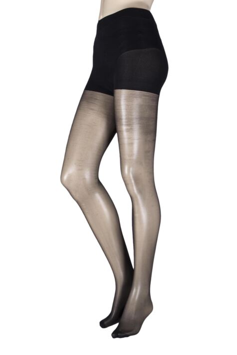 Ladies 1 Pair Pretty Legs 15 Denier Soft Shine Body Shaping Tights