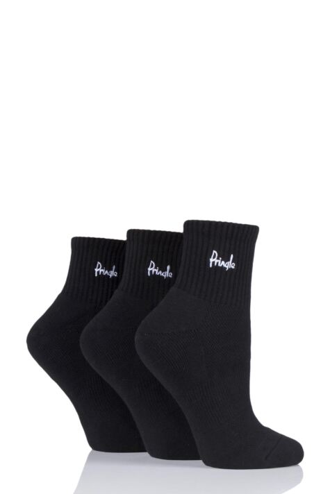ladies black sports socks