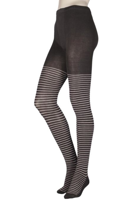 ELLE WINTER SOFT STRIPE TIGHTS