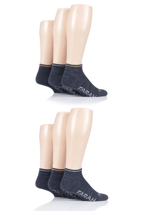 mens cushioned trainer socks