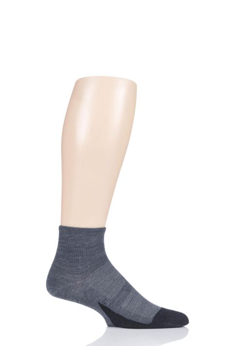 mens brown quarter socks