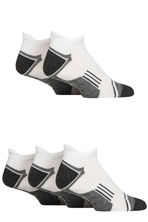 Mens Pair Jeep Technical Trainer Sport Socks