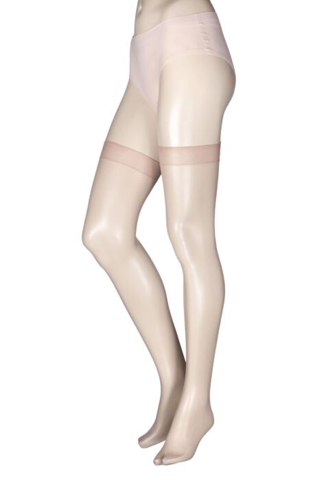 Ladies Miss Naughty High Shine Luxury Sheer Stockings - Up to XXXL from  SOCKSHOP