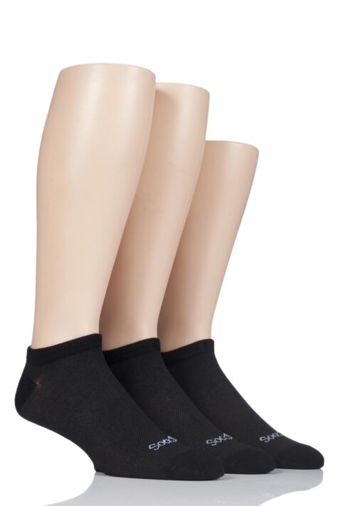 SockShop Bamboo Mesh Trainer Liner Socks