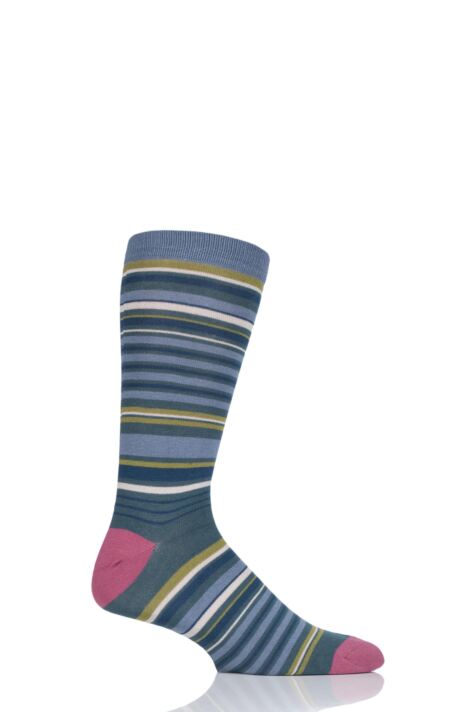 THOUGHT JAMIE STRIPE BAMBOO AND ORGANIC COTTON SOCKS