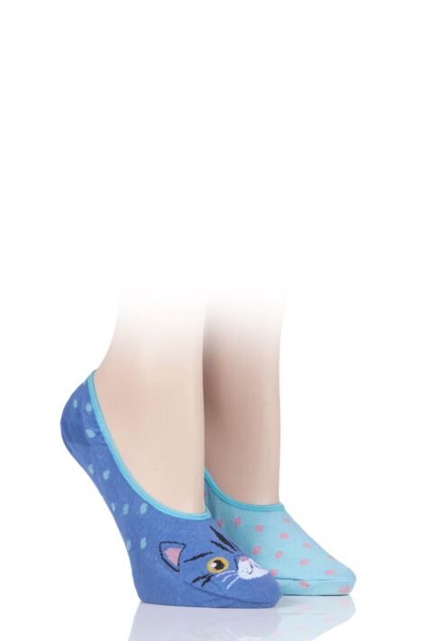 Ladies SOCKSHOP Wild Feet Invisible Socks from SOCKSHOP