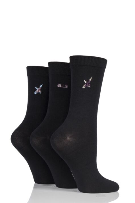 ELLE ENCHANTING BAMBOO SOCKS IN GIFT BOX