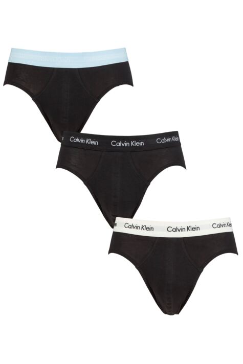 Mens Calvin Klein Cotton Stretch Hip Briefs from SOCKSHOP