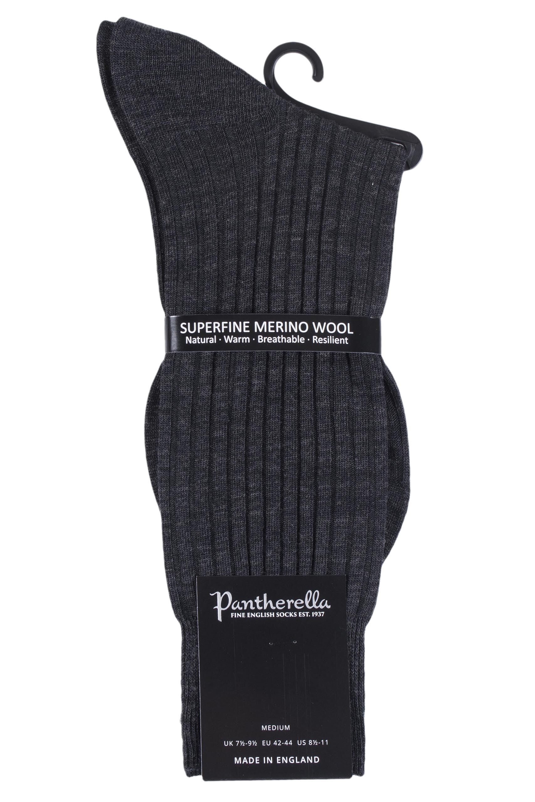  Pantherella Merino Wool Rib Socks