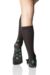 Ladies 1 Pair Elle Toe Socks With Pom Poms and Glitter Grip
