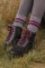 Ladies 1 Pair Burlington Bright Fair Isle Wool Boot Socks