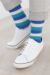 Mens 2 Pair Tommy Hilfiger Regency Striped and Plain Cotton Socks