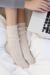 Ladies 1 Pair Corgi 100% Cashmere Cable Knit Leisure Socks