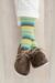 Mens 1 Pair Pantherella Soho Mixed Striped Cotton Lisle Socks