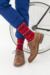 Mens 1 Pair Corgi Lightweight Cotton Business Man Socks