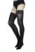 Ladies 1 Pair Charnos Lurex Backseam Sheer Hold Ups