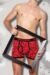 Mens 2 Pack Dare to Wear Fitted Keyhole Trunks with Exclusive Raindrops Art Design 25% OFF This Style